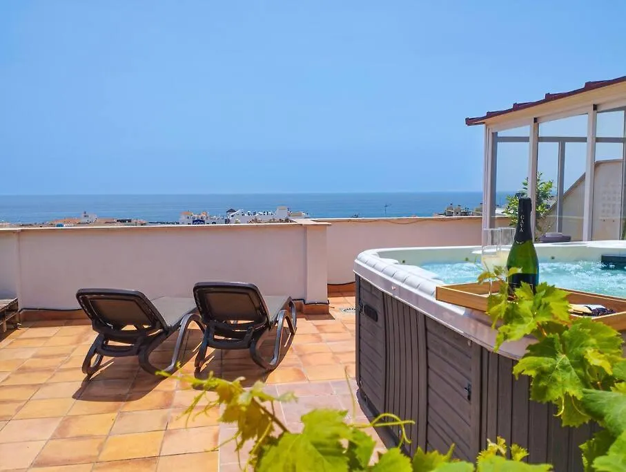 Penthouse With Jacuzzi And Spectacular Sea Views Apartment Nerja 0*,