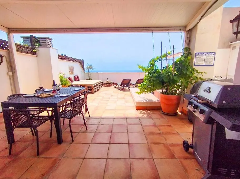 Penthouse With Jacuzzi And Spectacular Sea Views Apartment Nerja