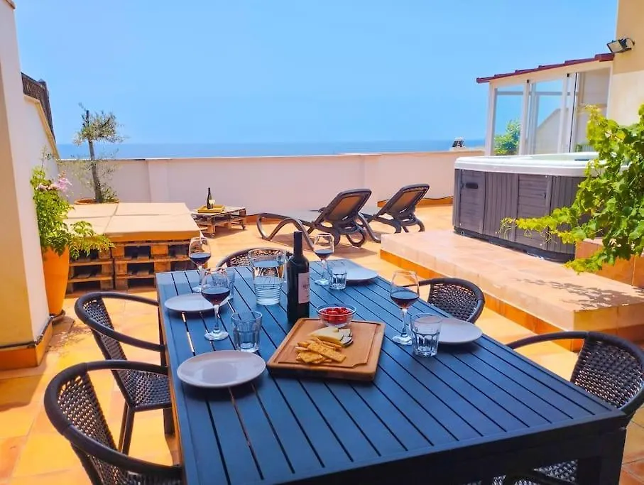Penthouse With Jacuzzi And Spectacular Sea Views Apartment Nerja