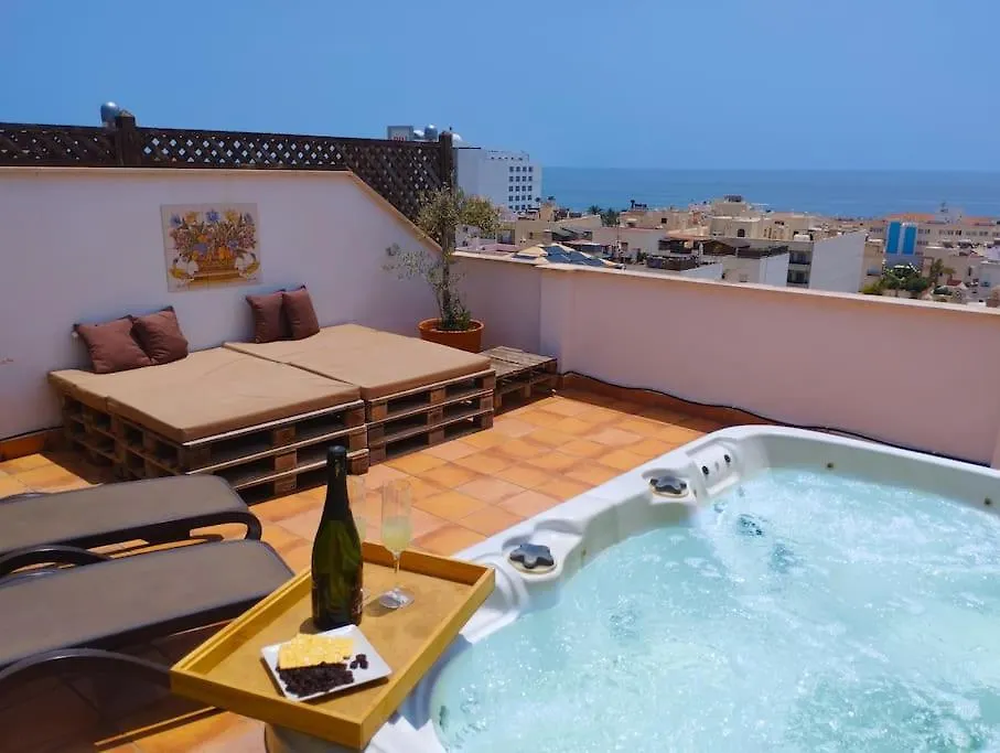 Penthouse With Jacuzzi And Spectacular Sea Views Apartment Nerja
